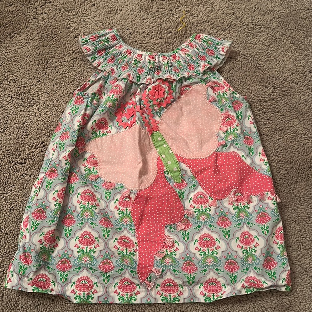MudPie 2T butterfly dress